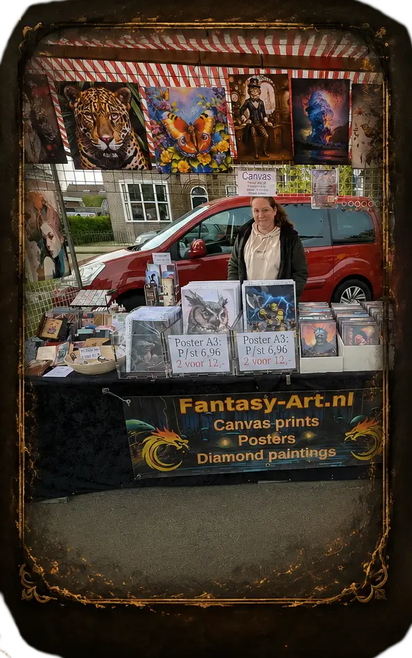 Fantasy-Art.nl op fantasy festivals